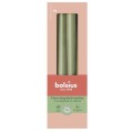 Lumanari Conice, Bolsius, Verde Olive, 4 Bucati