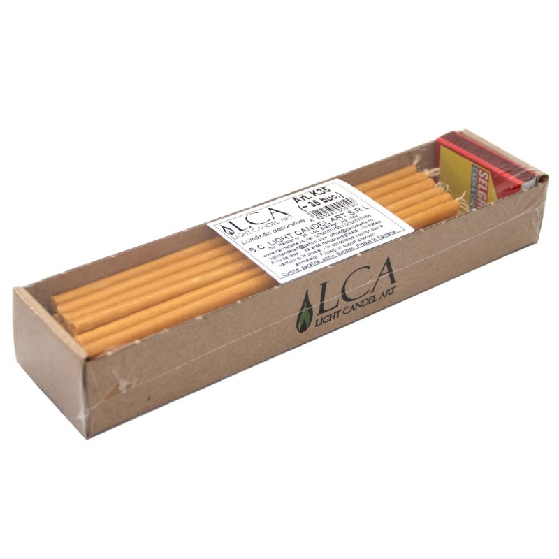 Lumanari Maro, Menaj cu Chibrit Inclus, 35 Bucati