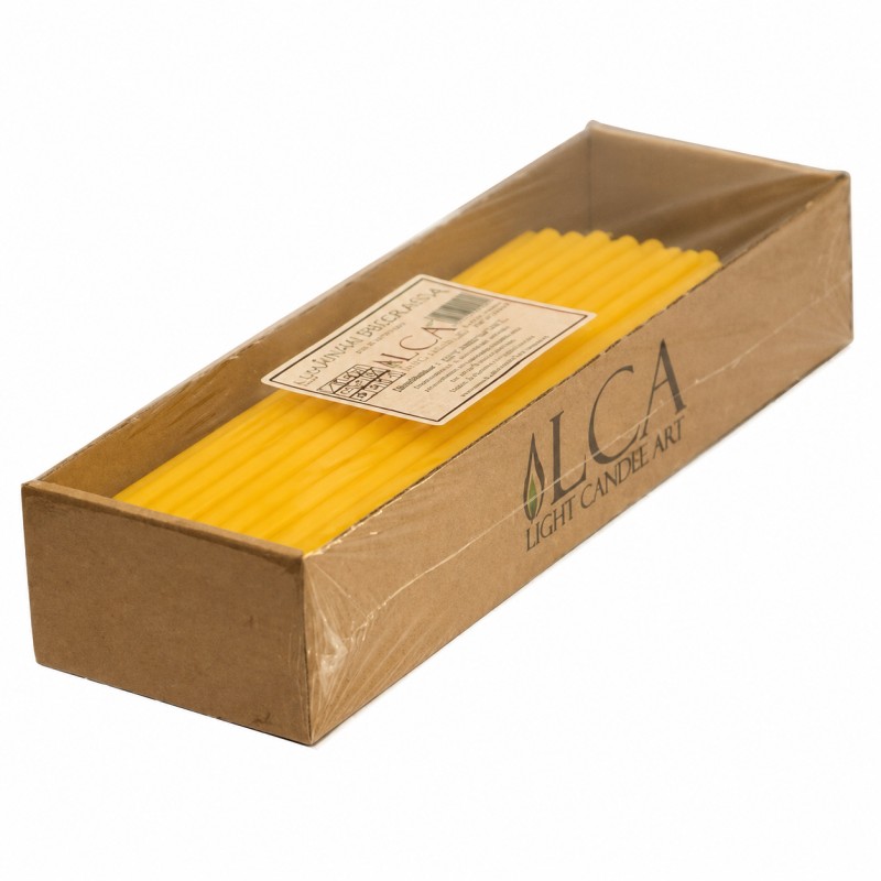 Lumanari Menaj, Galben, LCA, 200 g