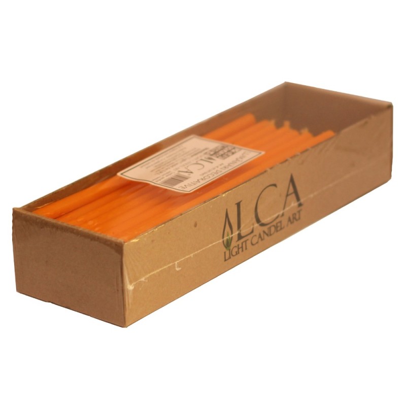 Lumanari Menaj Portocaliu, 45 Bucati