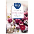 Lumanari Pastila Aura, Sweet Fruit, Timp Ardere 4 Ore, 6 Bucati, 11 g
