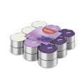 Lumanari Pastila Bolsius, Lavanda, Timp Ardere 3.5 Ore, Multicolore, 18 Bucati