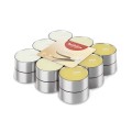 Lumanari Pastila Bolsius, Vanilie, Timp Ardere 3.5 Ore, Multicolore, 18 Bucati