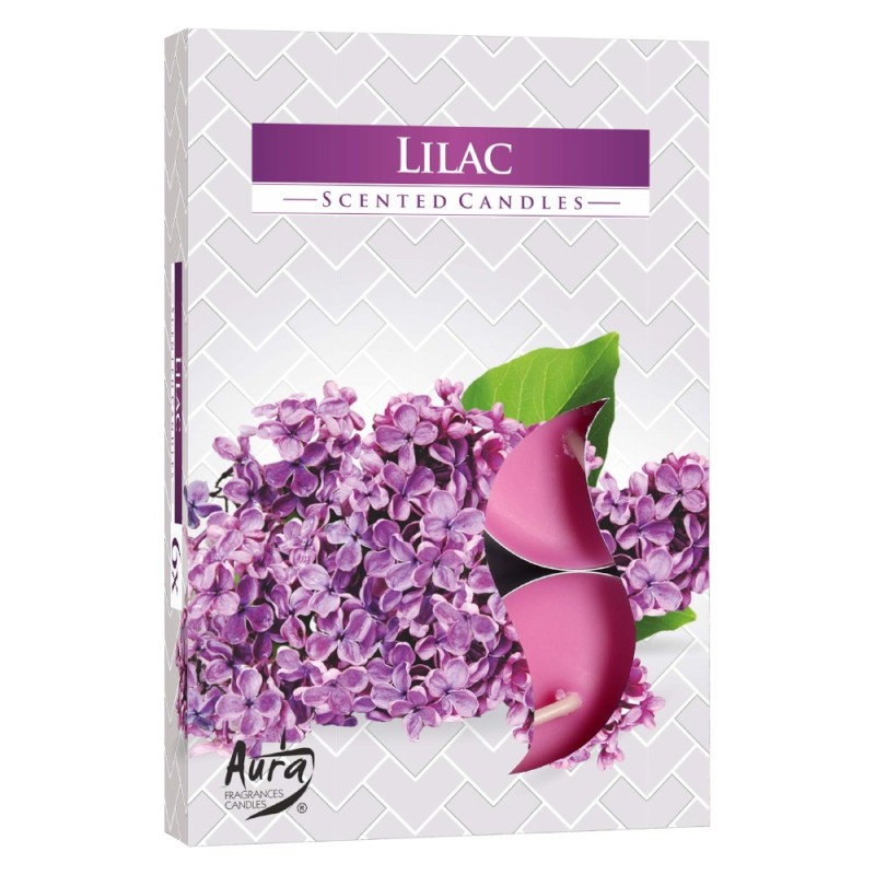 Lumanari Pastila, Liliac 4 Ore, 6 Bucati