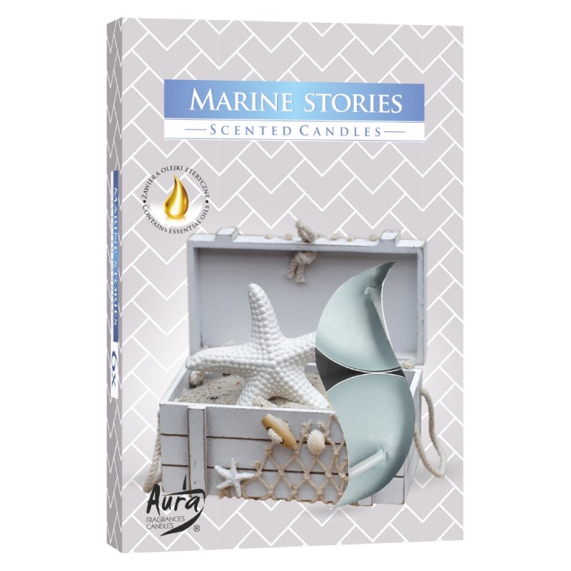 Lumanari Pastila, Marin, 6 Bucati