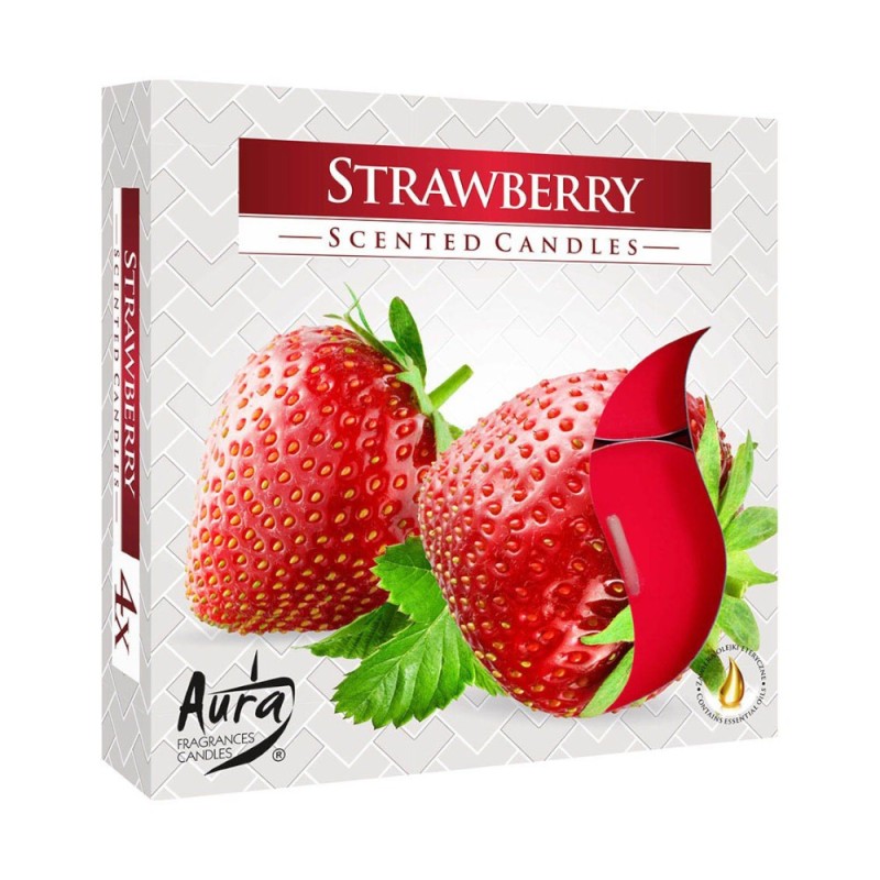 Lumanari Pastila Maxi, Capsuni