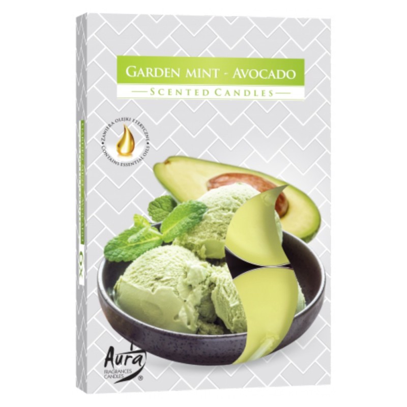 Lumanari Pastila, Menta si Avocado, 4 Ore, 6 Bucati