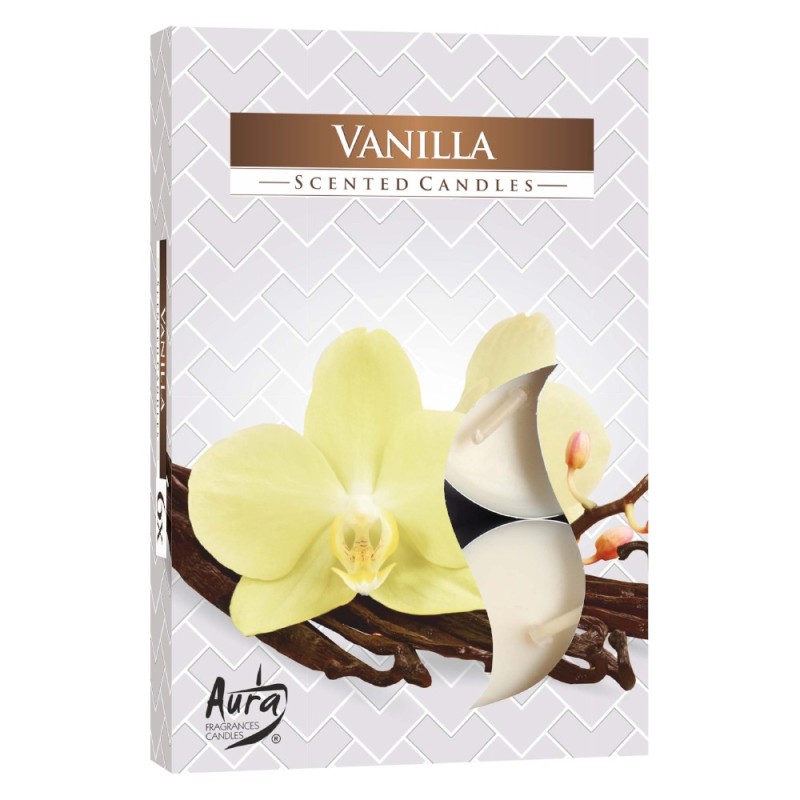 Lumanari Pastila, Vanilie 4 Ore, 6 Bucati