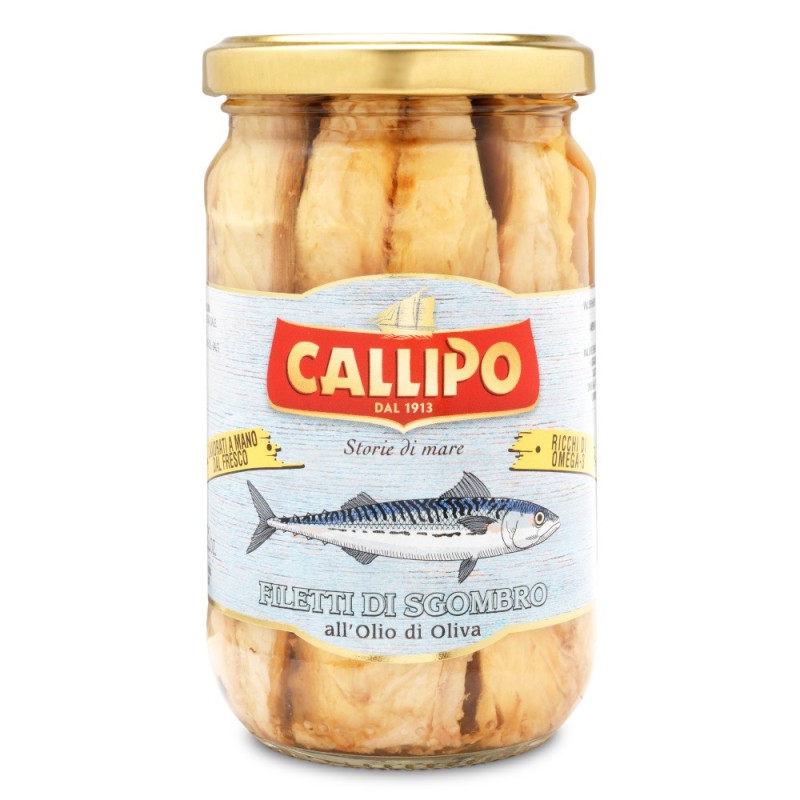 Macrou File in Ulei de Masline, Callipo, 195 g