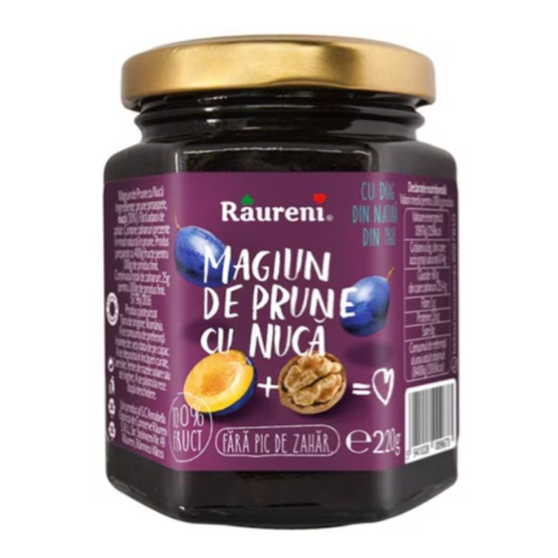 Magiun de Prune, Raureni, cu Nuca, 240 g