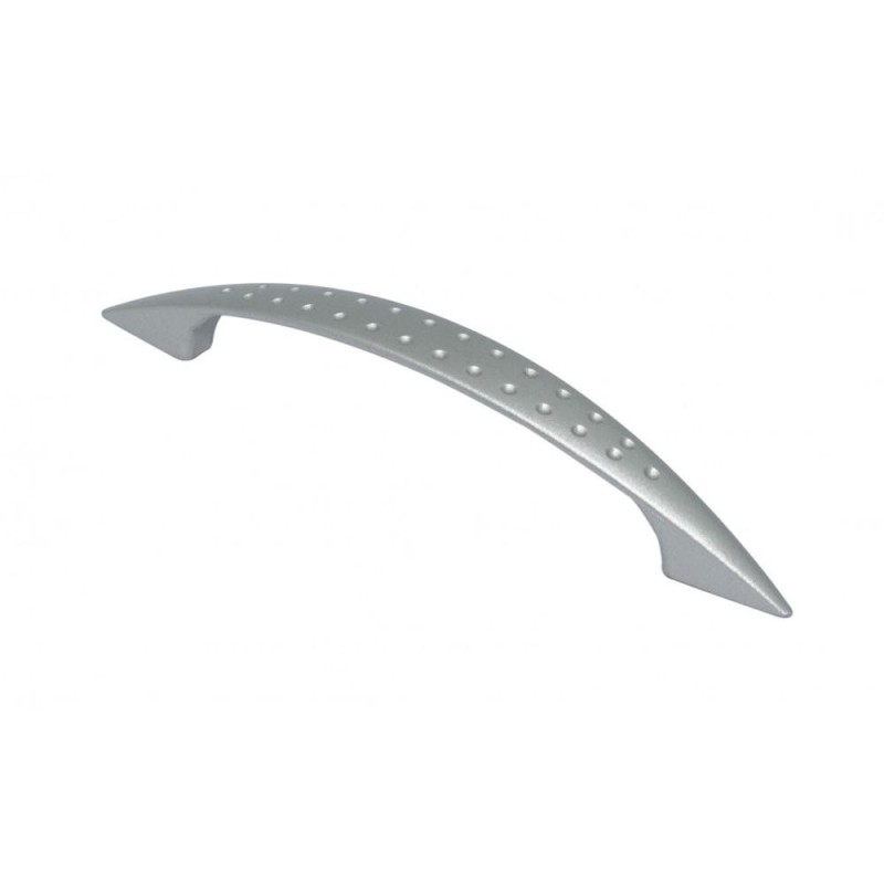 Maner Model Noktali, 96 mm, Finisaj Aluminiu