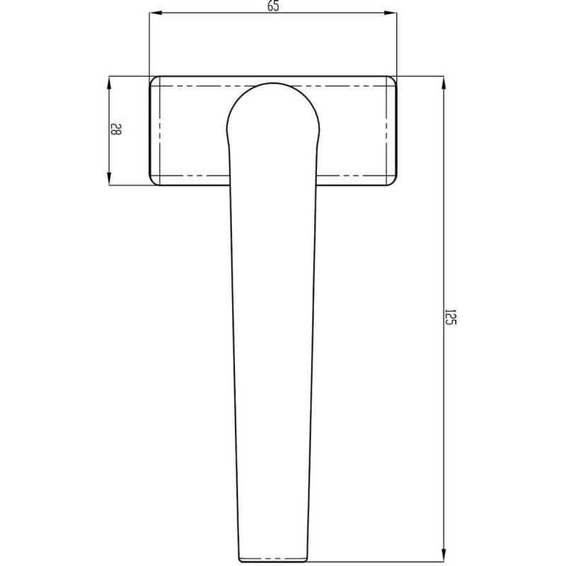 Maner pentru Ferestre, DK V, Maro, 22T70/Q7