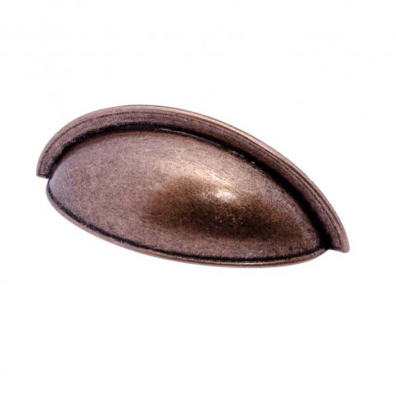 Maner Scoica Model Irem, 64 mm, Finisaj Cupru Antic