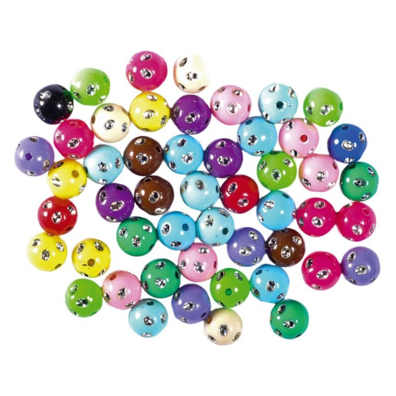 Margele cu Buline, 50 Bucati, 10 mm, Statovac