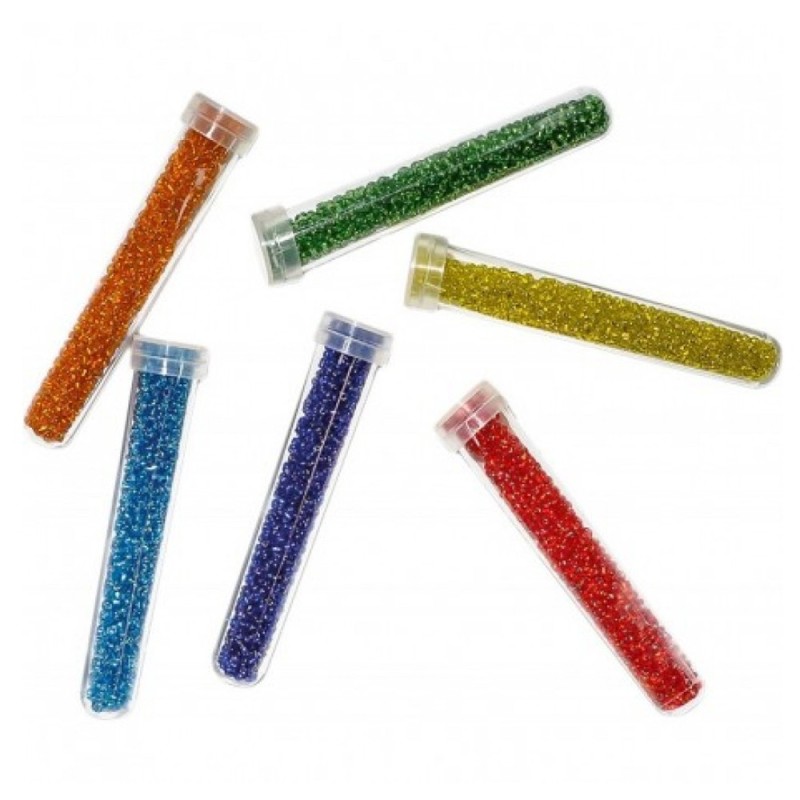 Margele Tubulare, 6 Culori, Neon, Statovac