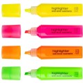 Marker Evidentiator, Varf Tesit, 4 Culori Neon, Koh-I-Noor