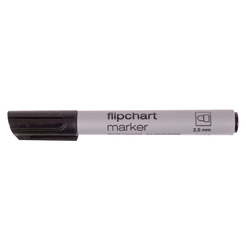 Marker Flipchart, Negru