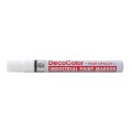 Marker Industrial Permanent, DecoColor Marvy Uchida, Varf 2 mm, Alb
