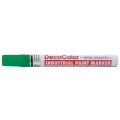 Marker Industrial Permanent, Verde, Varf 2 mm, DecoColor