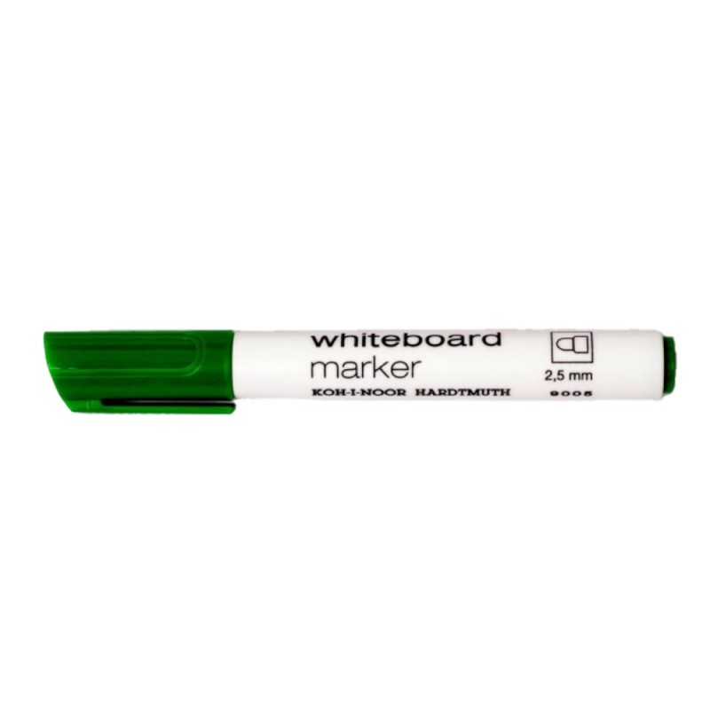 Marker pentru Tabla, Verde, Varf Rotund 2.5 mm