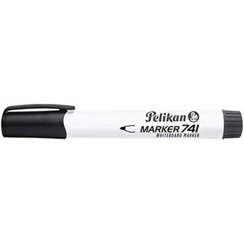 Marker pentru Whiteboard 741, Negru, Pelikan