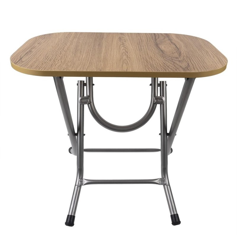 Masa Plianta, 40 x 60 x 58 cm, din PAL, Maro