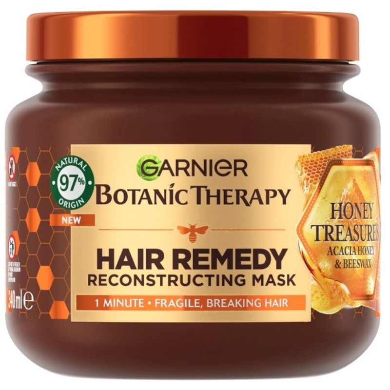 Masca de Par cu Miere Remedy, 340 ml, Botanic Therapy