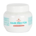 Masca de Par Kallos KJMN Pro-Tox, cu Cheratina, Colagen si Acid Hialuronic, 275 ml