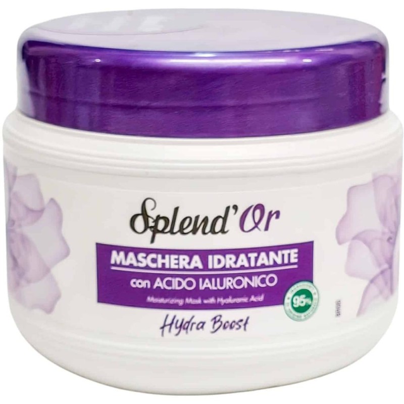 Masca de Par Splend'Or Hydra, cu Acid Hialuronic, 500 ml