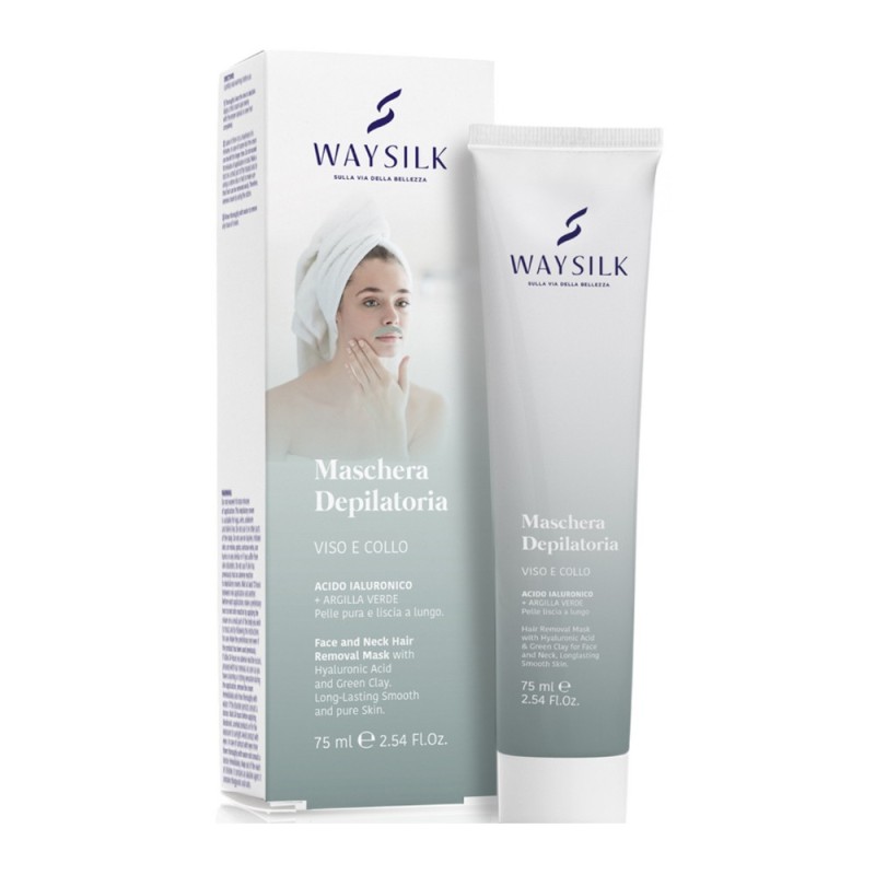 Masca Depilatoare pentru Fata si Gat, Waysilk, 75 ml
