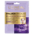 Masca Servetel L'Oreal Paris Hyaluron Specialist Hidratanta pentru Volumul Tenului, 32 g