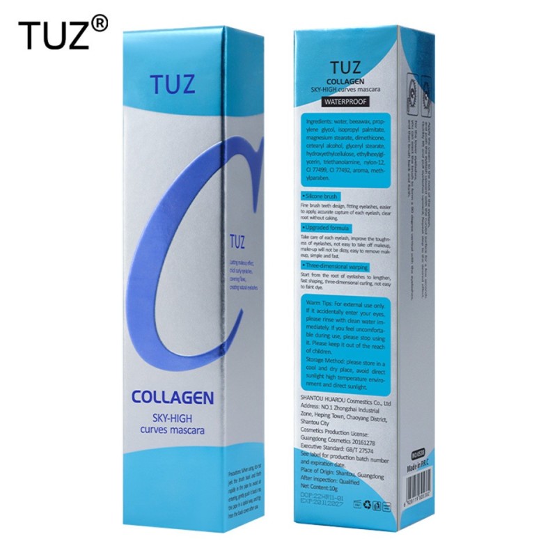 Mascara Sky-High Curves Collagen TUZ, 10 g