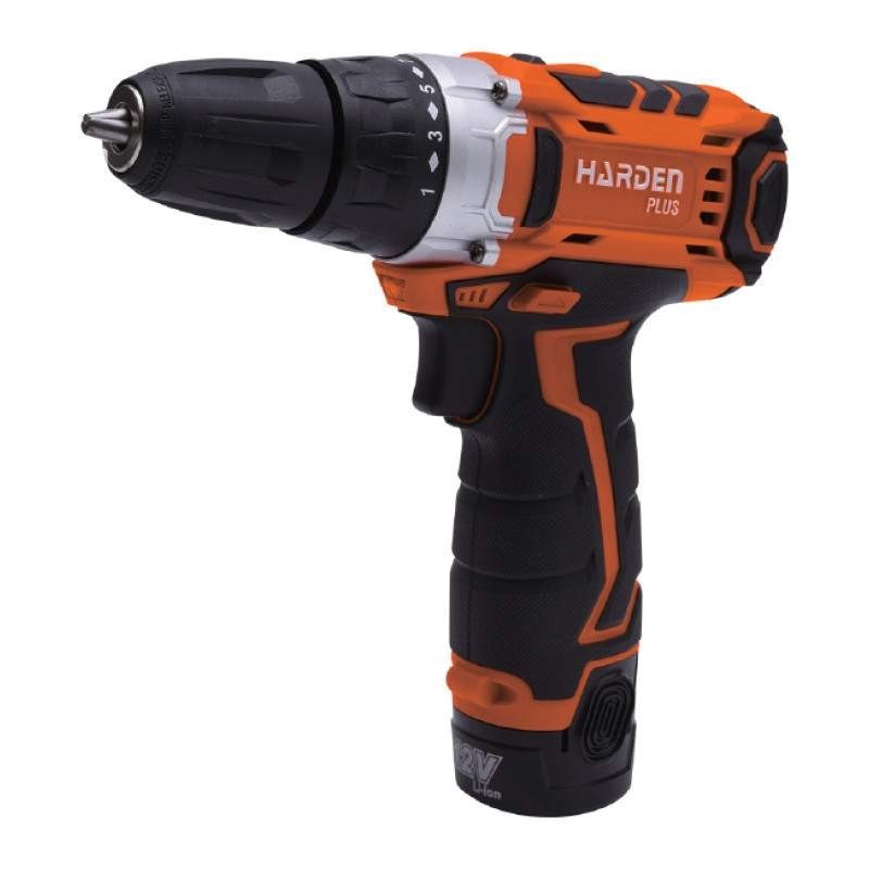 Masina de Gaurit cu Acumulator 12 V, 1450 rpm, Mandrina 10 mm, Profesional, Harden