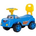 Masinuta pentru Copii, Albastra, cu Muzica, Roti Plastic, Victronic