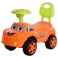 Masinuta pentru Copii, Galbena, cu Muzica, Roti Plastic, Victronic