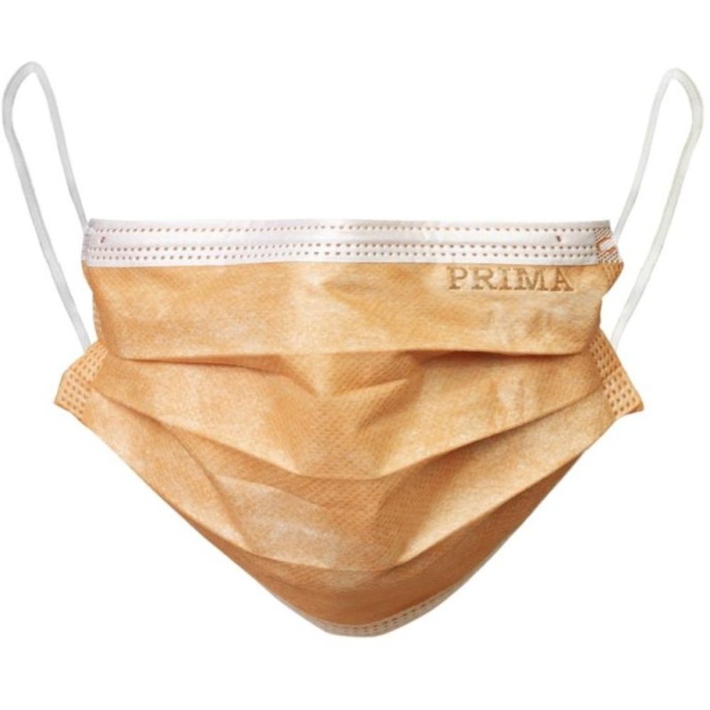 Masti Chirurgicale Medicale, Prima, cu Elastic, Portocalii, 50 Bucati