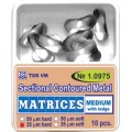 Matrici Conturate Metalice Sectionale Mari cu Bordura, Marime M, 10 Buc
