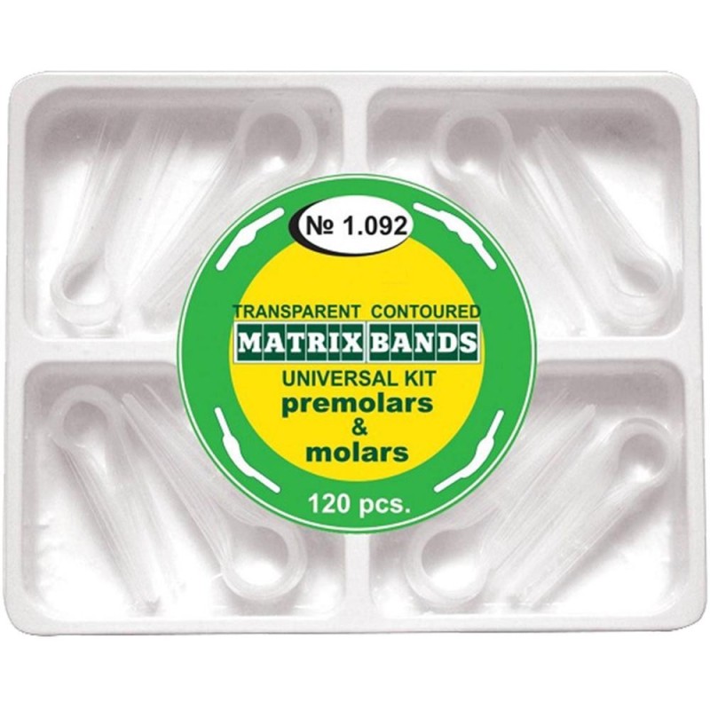 Matrici Conturate Mylar, cu Maner de Fixare, 120 Bucati