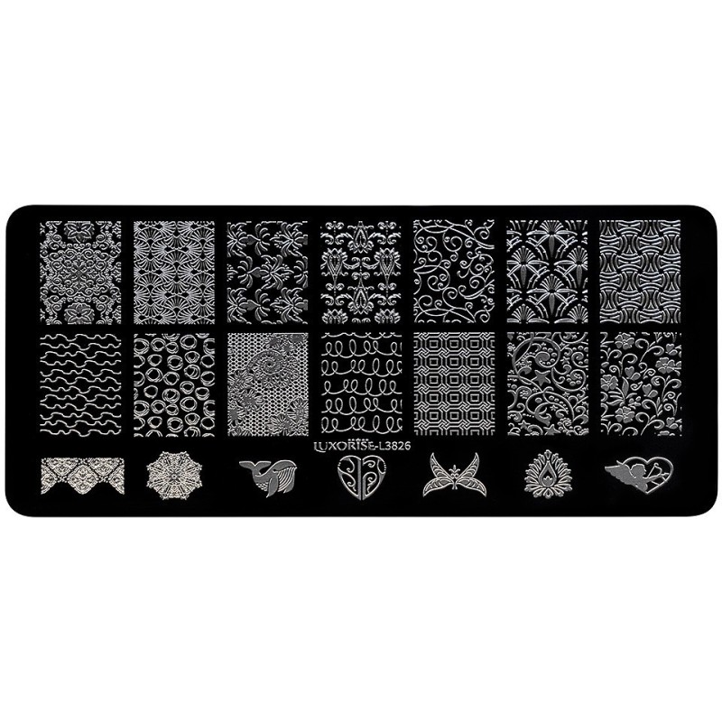 Matrita Metalica Stampila Unghii Luxorise, Game Changer