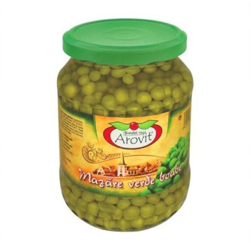 Mazare Verde Boabe Arovit, 700 g