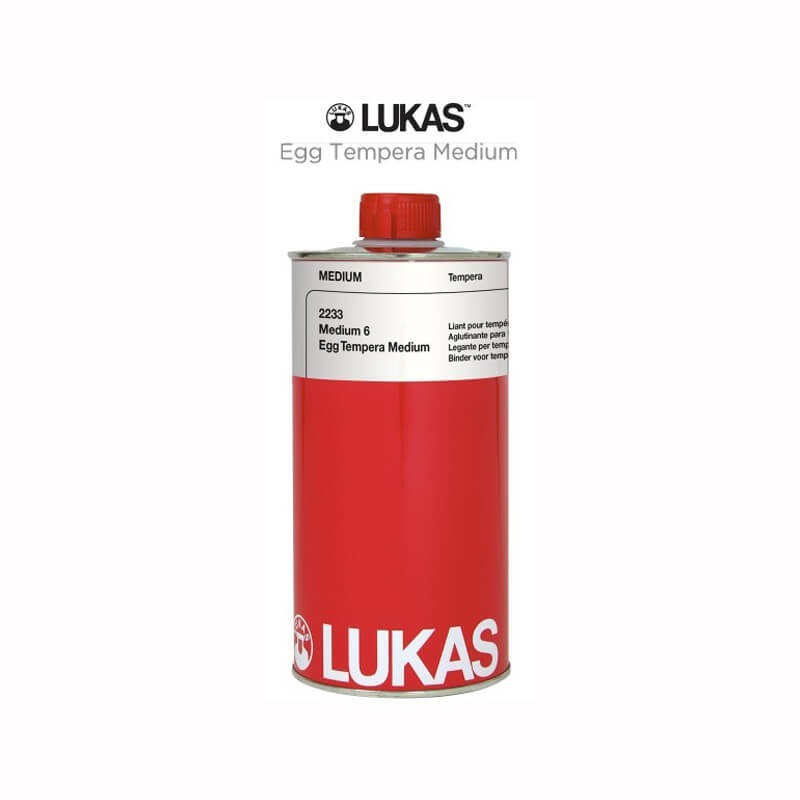 Mediu tempera emulsie ou Lukas - 125 ml