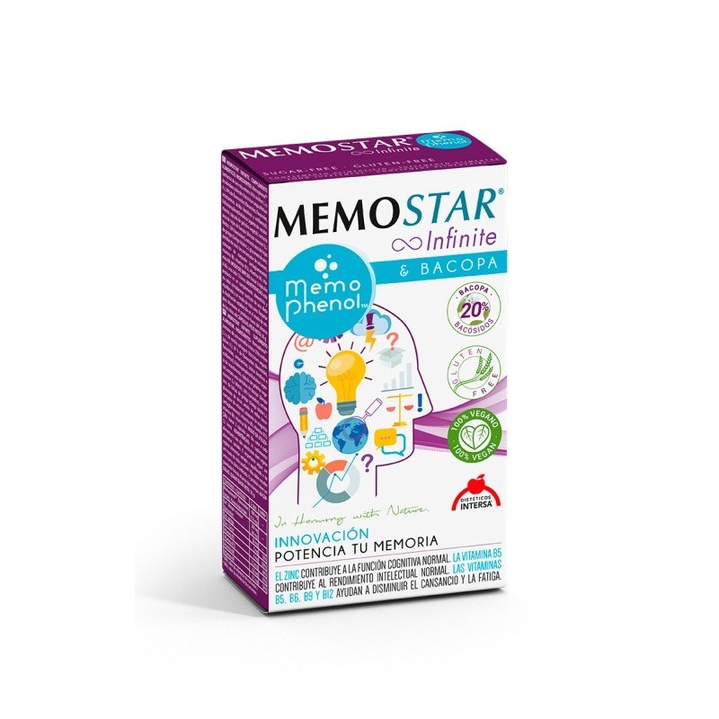 Memostar Infinit, 60 Capsule Dieteticos Intersa