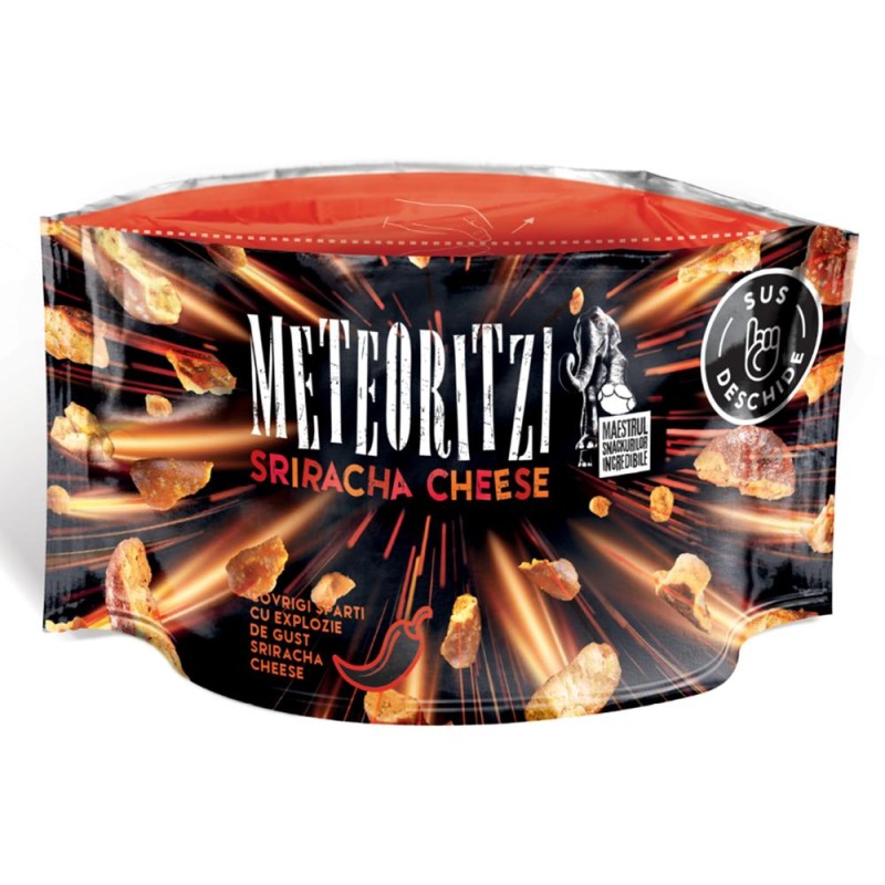 Meteoritzi cu Gust de Sriracha si Cascaval Alka, 75 g