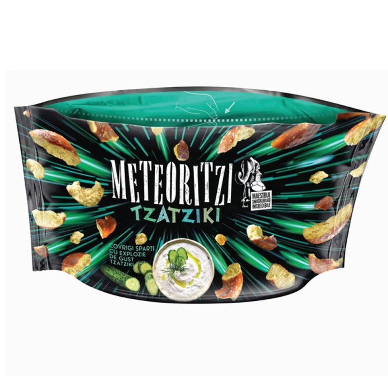 Meteoritzi cu Gust de Tzatziki Alka, 75 g