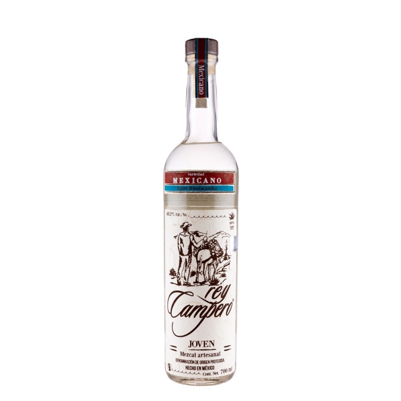 Mezcal Mexicano Rey Campero, 48.2%, 0.7 l