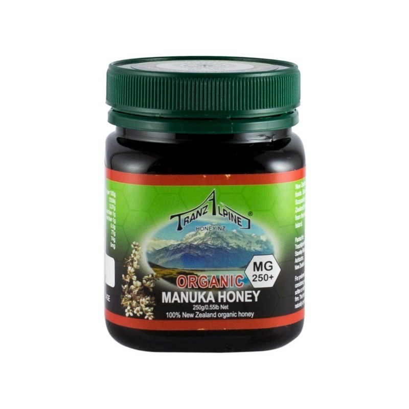 Miere Bio de Manuka, mg 250+ Tranz Alpine