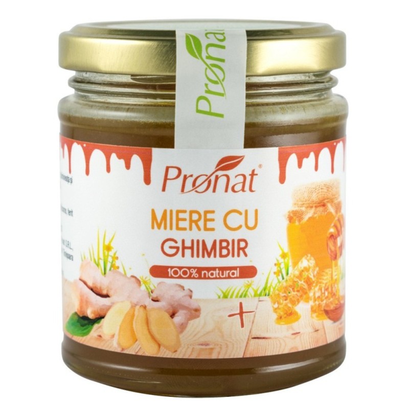 Miere cu Ghimbir, 220 g