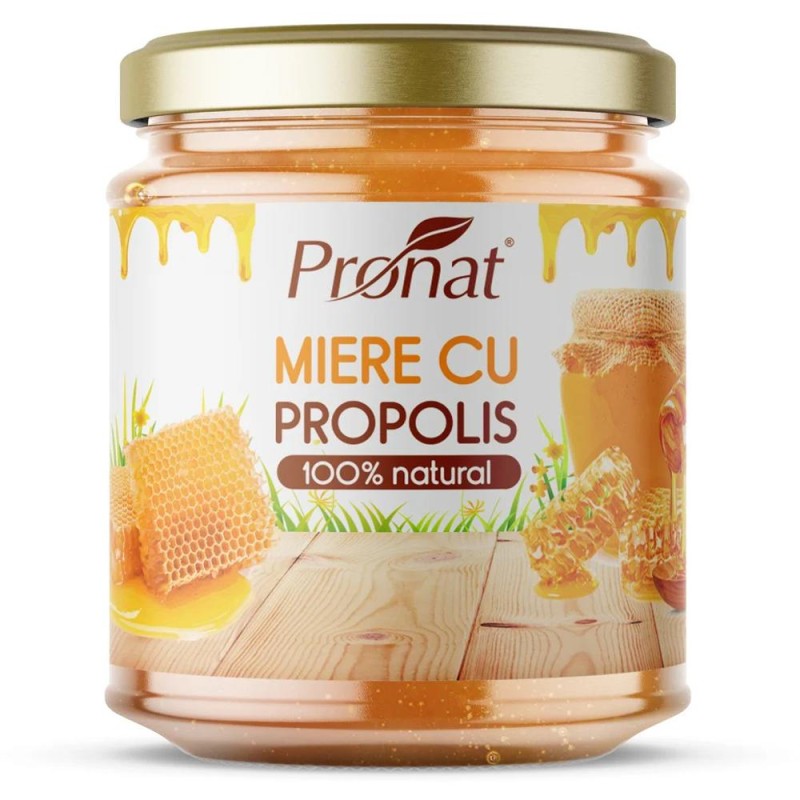 Miere cu Propolis, Bio, 220 g