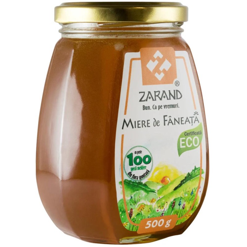 Miere de Faneata Zarand, Bio, 500 g