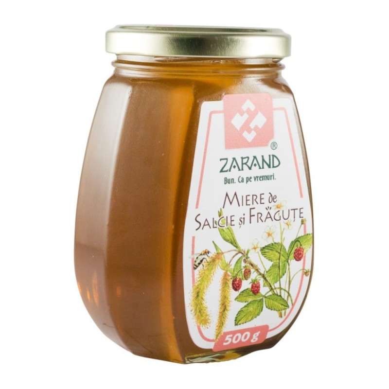 Miere de Salcie si Fragute, Zarand, 500 g